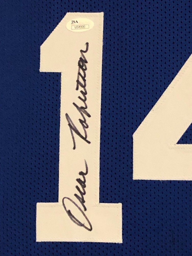 Oscar Robertson Autographed Signed Framed Cincinnati Royals Signed Jersey Jsa Coa
