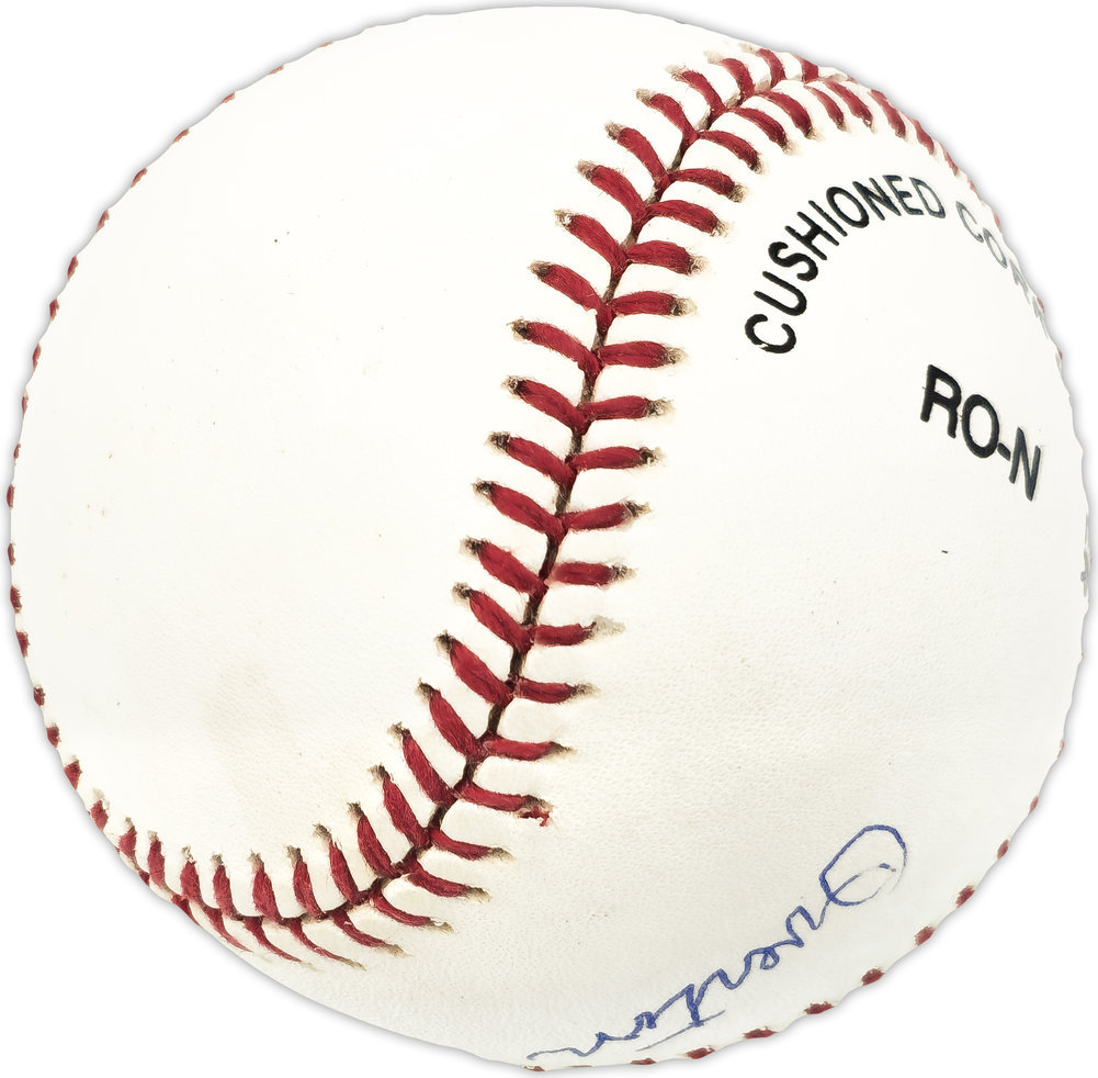 Overton Tremper Autographed Signed Official Nl Baseball Brooklyn Dodgers Beckett Beckett Qr #Bn13182 Image a