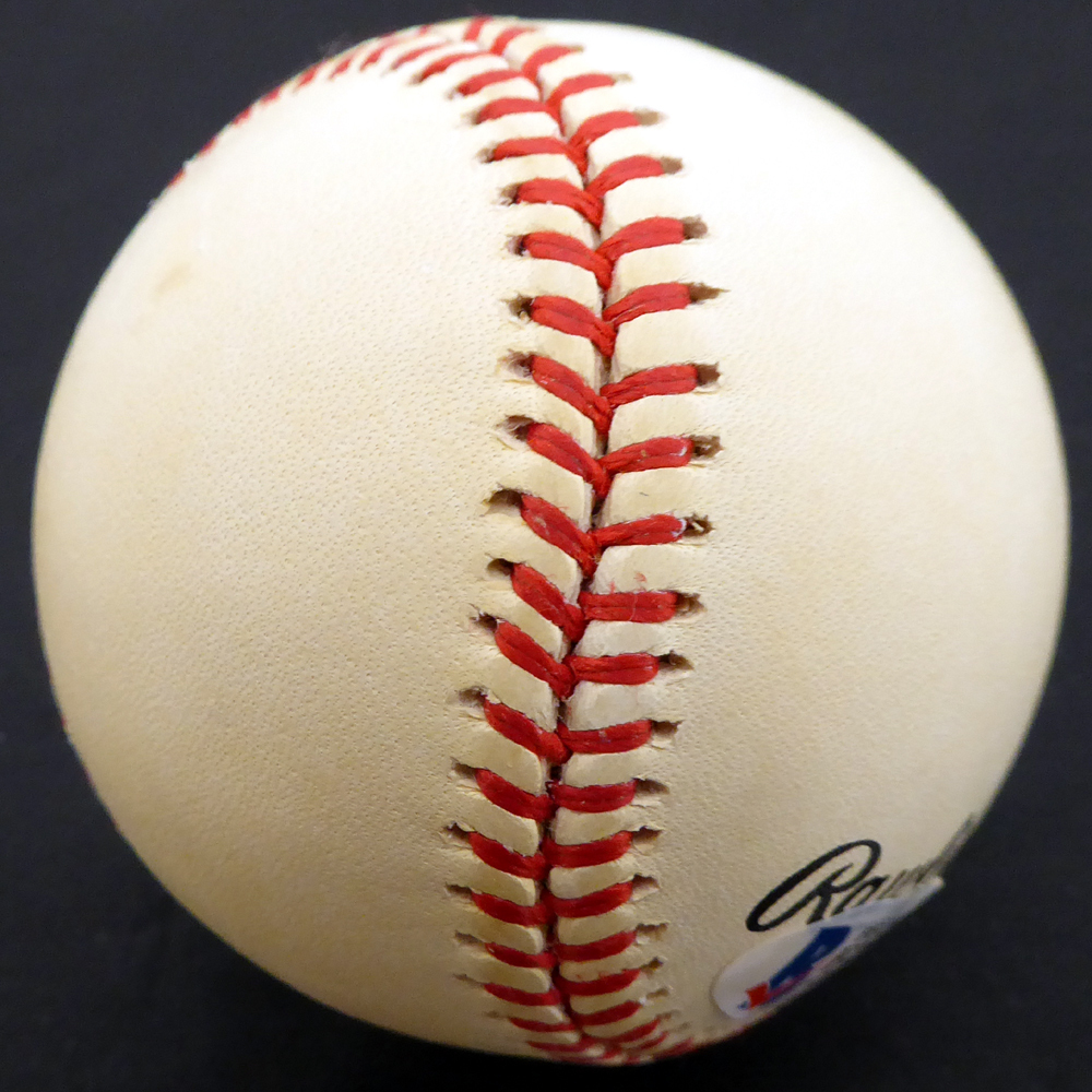 Paul Smith Autographed Official Nl Baseball Pittsburgh Pirates, Chicago Cubs Beckett Beckett Image a