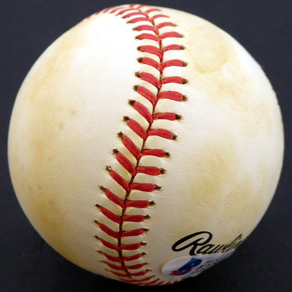 Paul Smith Autographed Official Nl Baseball Pittsburgh Pirates, Chicago Cubs Beckett Beckett Image a