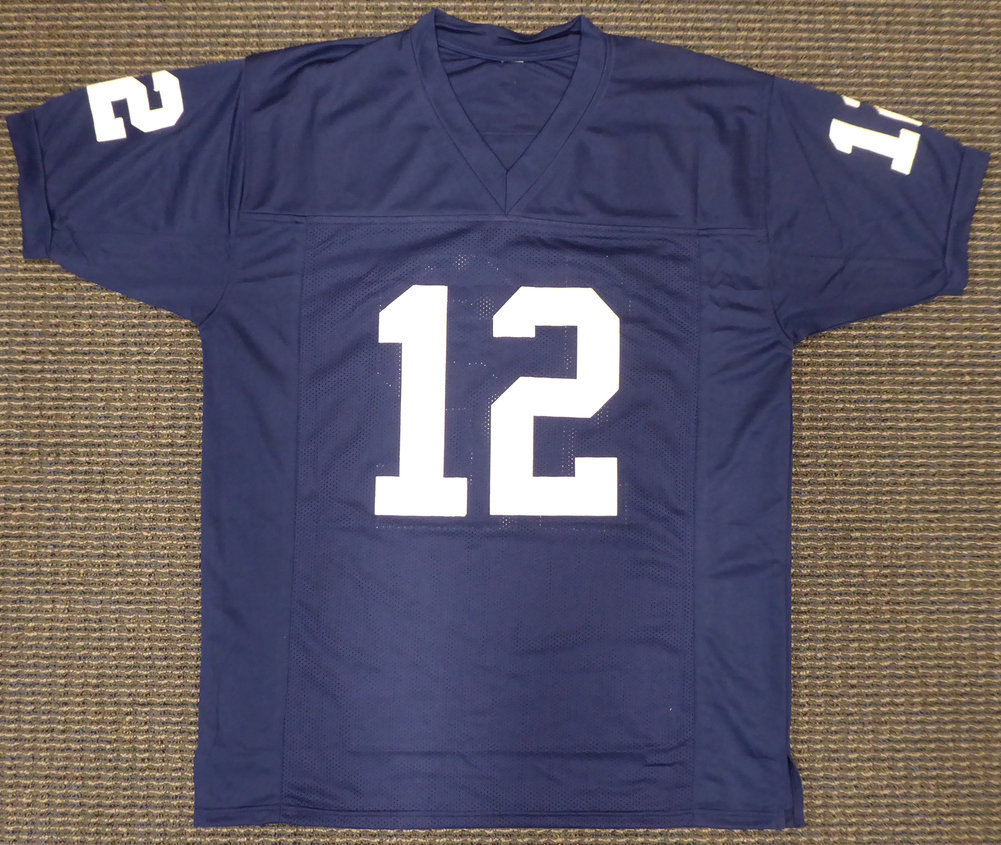 Penn State Nittany Lions Chris Godwin Autographed Blue Jersey Beckett Beckett Image a