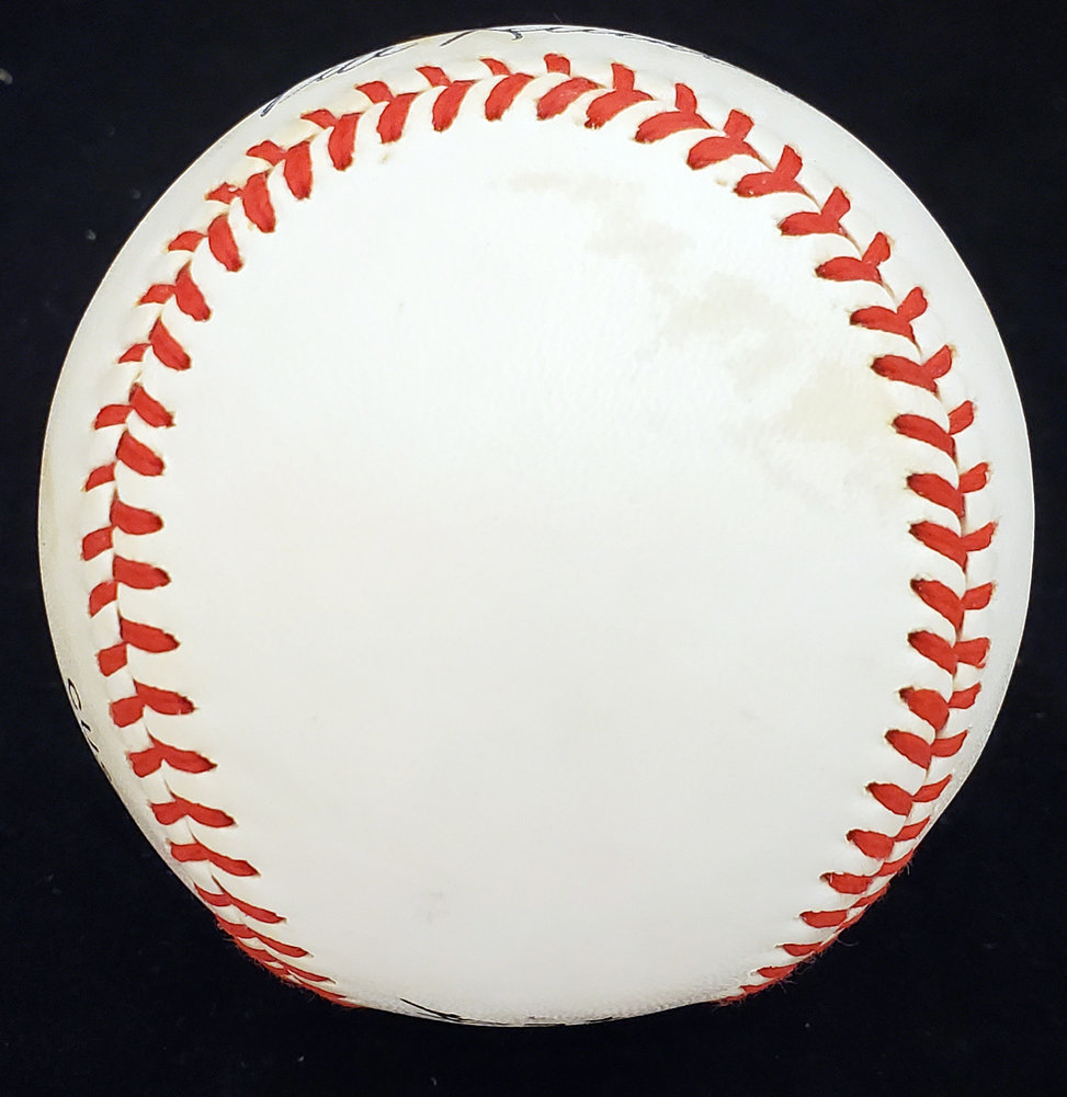 Pete Runnels Autographed Official Nl Baseball Boston Red Sox Beckett Beckett Image a