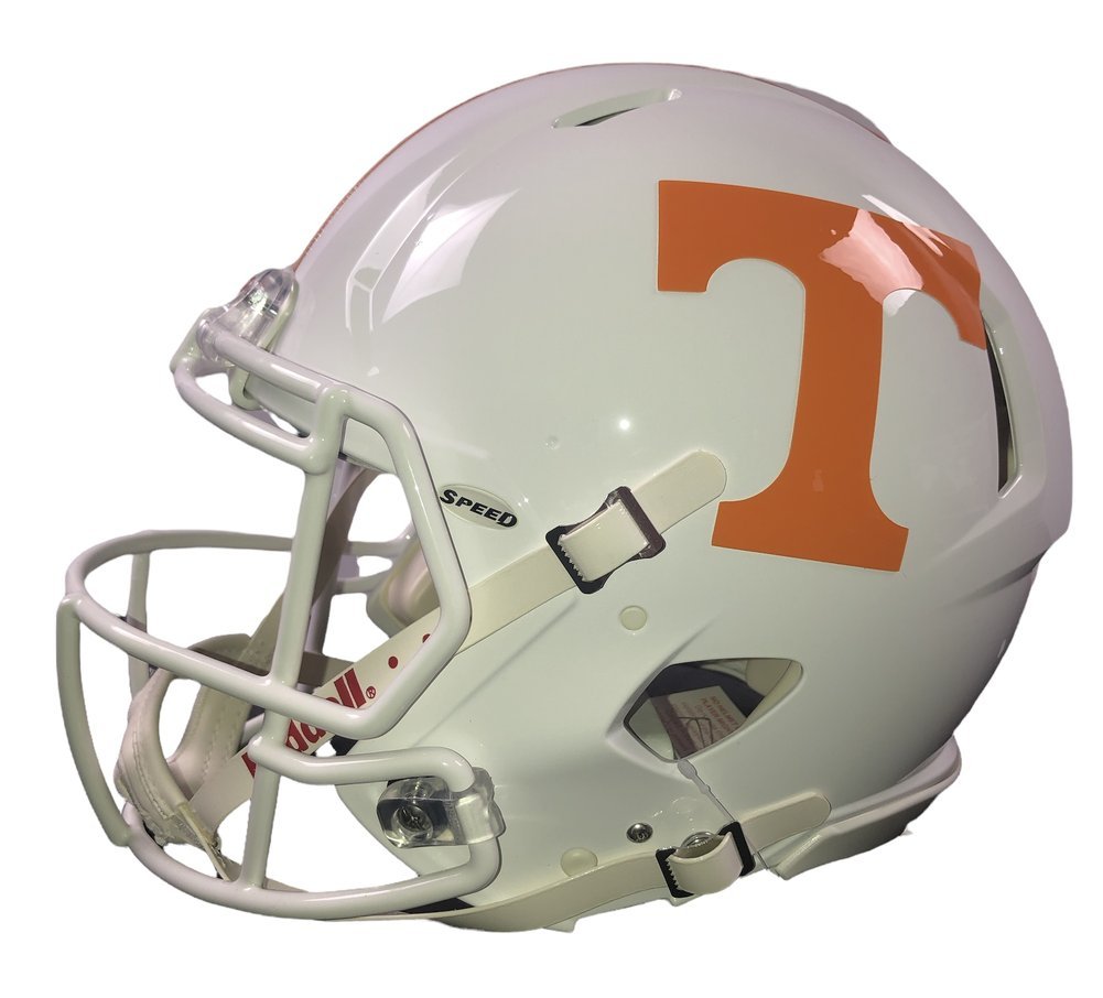Peyton Manning Autographed Signed Tennessee Volunteers Riddell Speed Authentic Full Size Helmet - Fanatics Authentic Image a