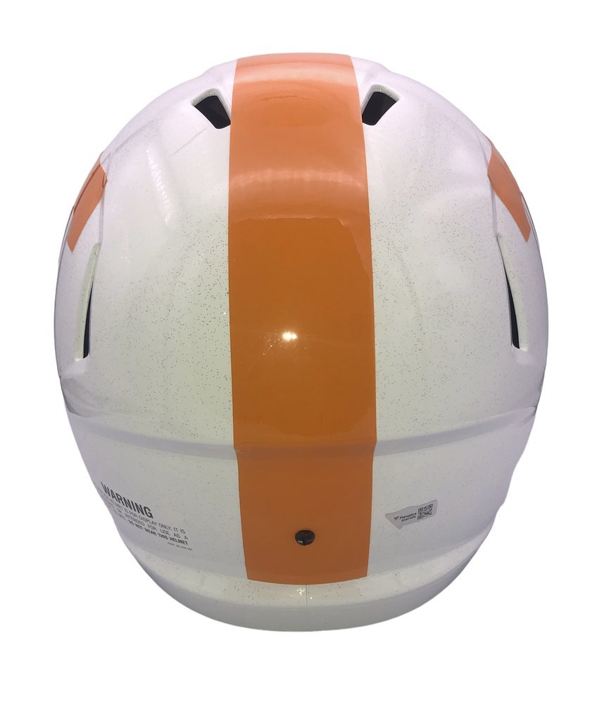 Peyton Manning Autographed Signed Tennessee Volunteers Riddell Speed Replica Full Size Helmet - Fanatics Authentic Image a