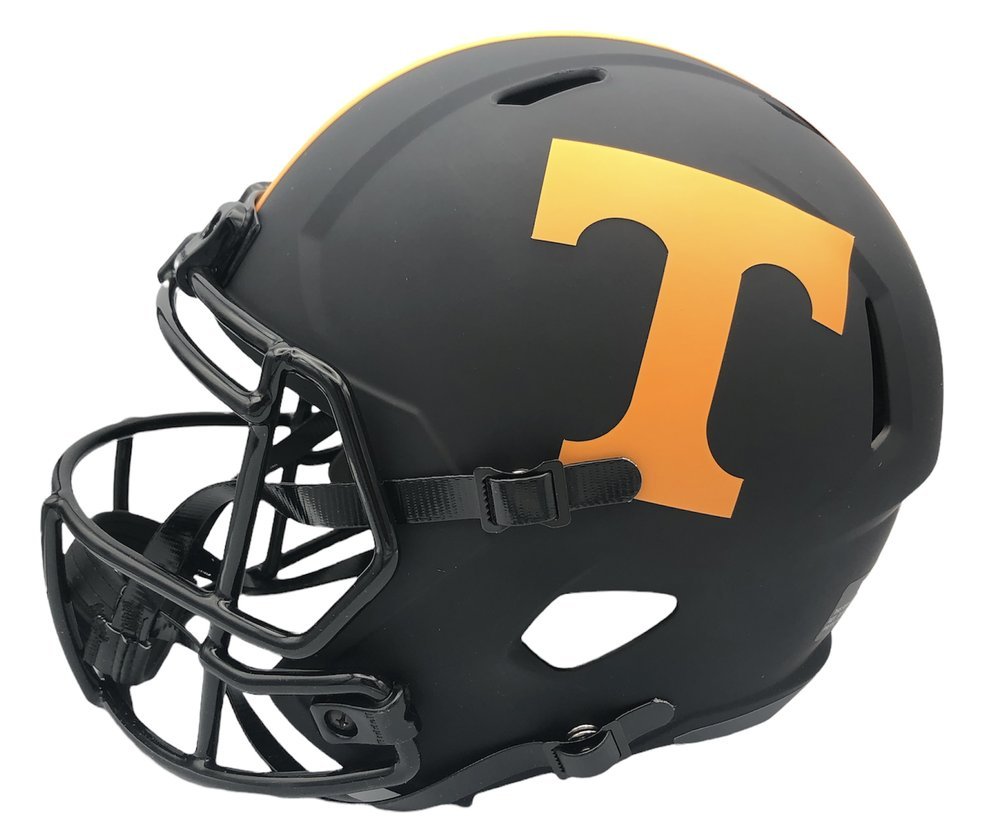 Peyton Manning Autographed Tennessee Volunteers Riddell Speed Eclipse Replica Full Size Helmet Signed in White - Fanatics Authentic Image a