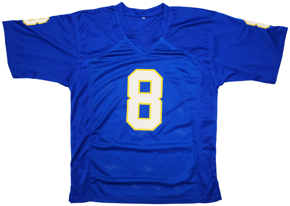 Pittsburgh Panthers Kenny Pickett Autographed Blue Jersey Beckett Beckett Qr #202978 Image a