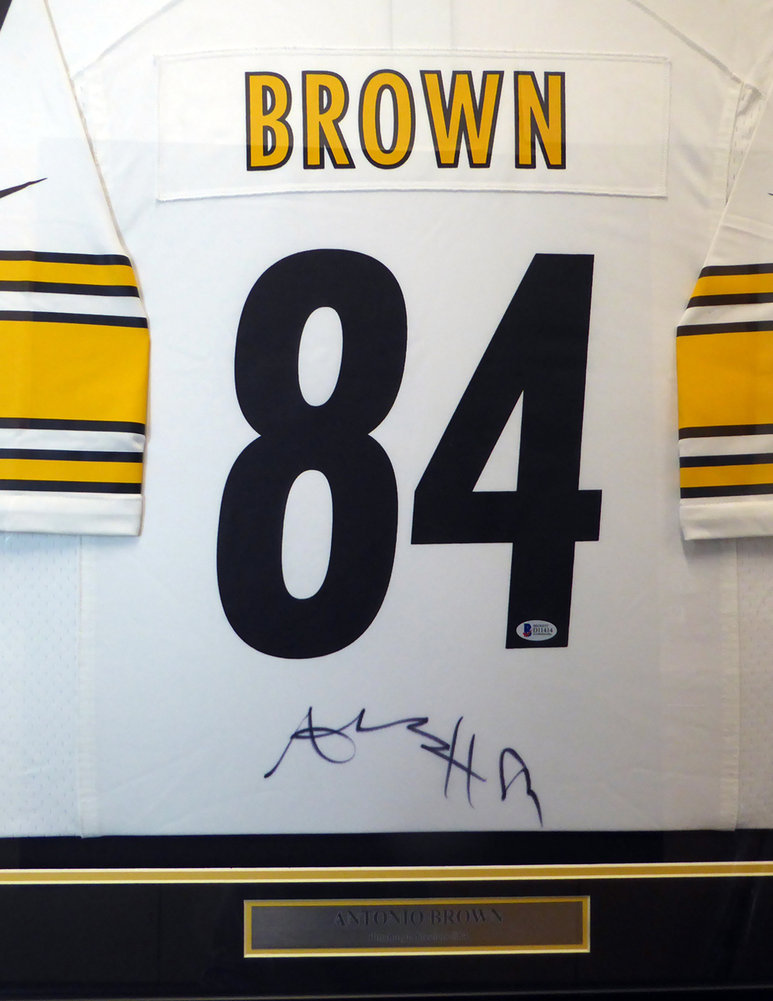 Antonio brown autographed jersey outlet