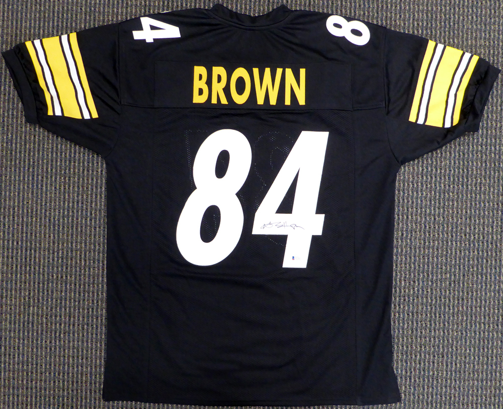 Antonio brown black jersey hot sale