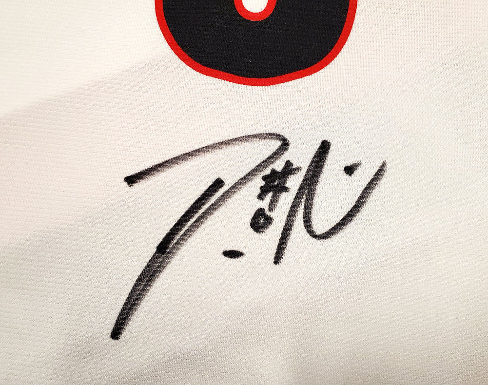 Portland Trail Blazers Damian Lillard Autographed Signed White Fanatics Jersey Size L Beckett Beckett Image a