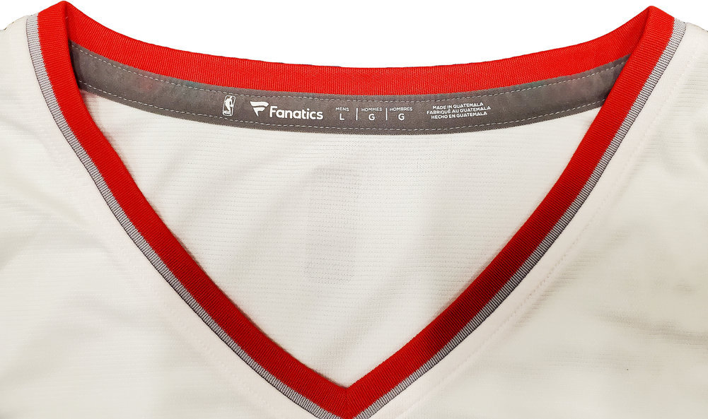 Portland Trail Blazers Damian Lillard Autographed Signed White Fanatics Jersey Size L Beckett Beckett Image a