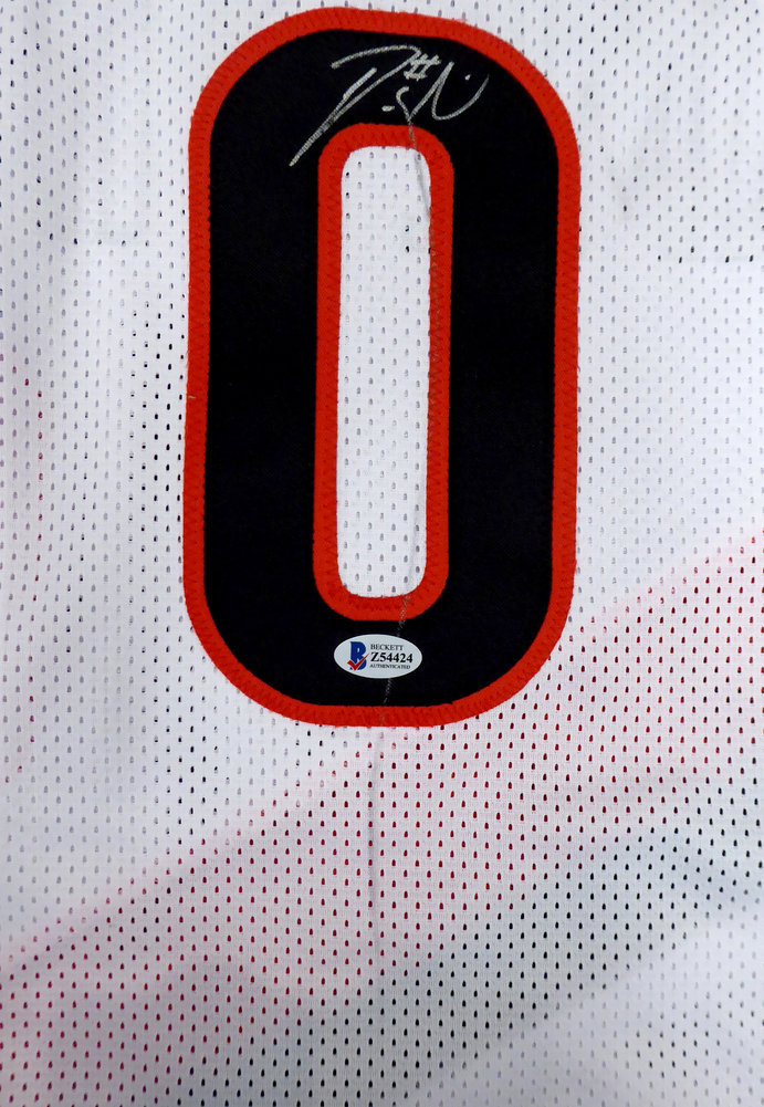 Portland Trail Blazers Damian Lillard Autographed White Jersey (Mark) Beckett Beckett Image a