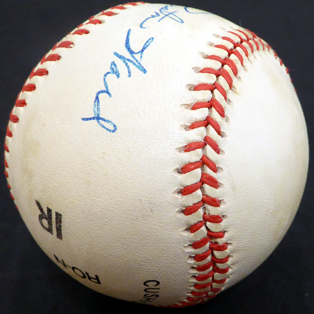 Preston Ward Autographed Official Nl Baseball Brooklyn Dodgers Beckett Beckett Image a