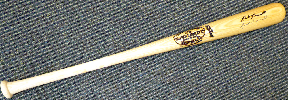 Rick Ferrell Autographed Louisville Slugger Bat Boston Red Sox JSA Image a