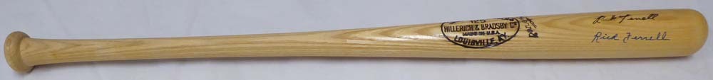 Rick Ferrell Autographed Louisville Slugger Bat Boston Red Sox Beckett Beckett Image a