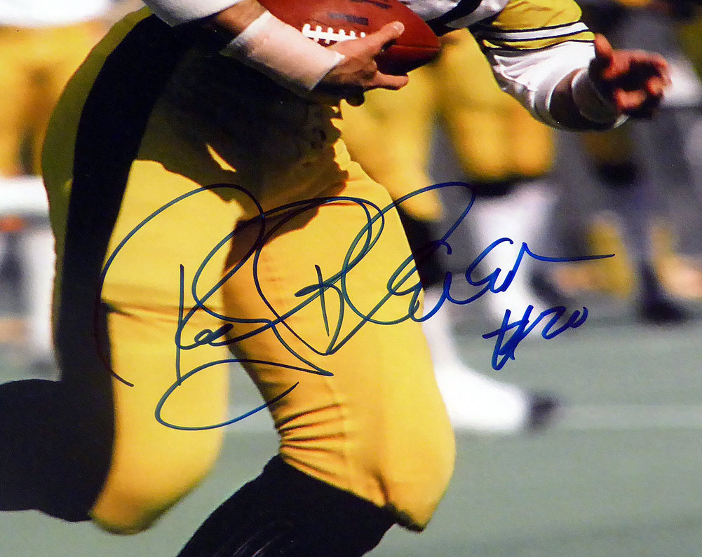 Rocky Bleier Autographed 16X20 Photo Pittsburgh Steelers Beckett Beckett Image a