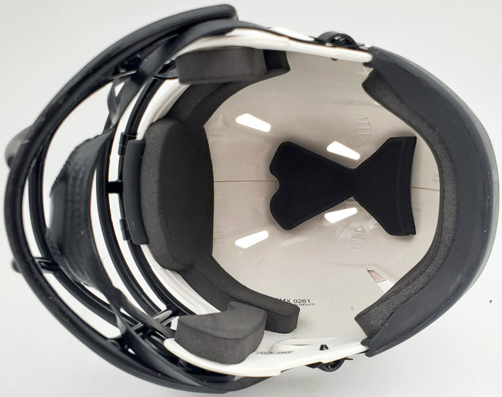 Rodney Harrison Autographed Signed New England Patriots Lunar Eclipse White Speed Mini Helmet Beckett Beckett Qr #193941 Image a