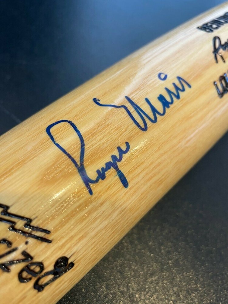Roger Maris Autographed Signed The Finest Game Model Baseball Bat Beckett Graded Gem Mint 10 Image a