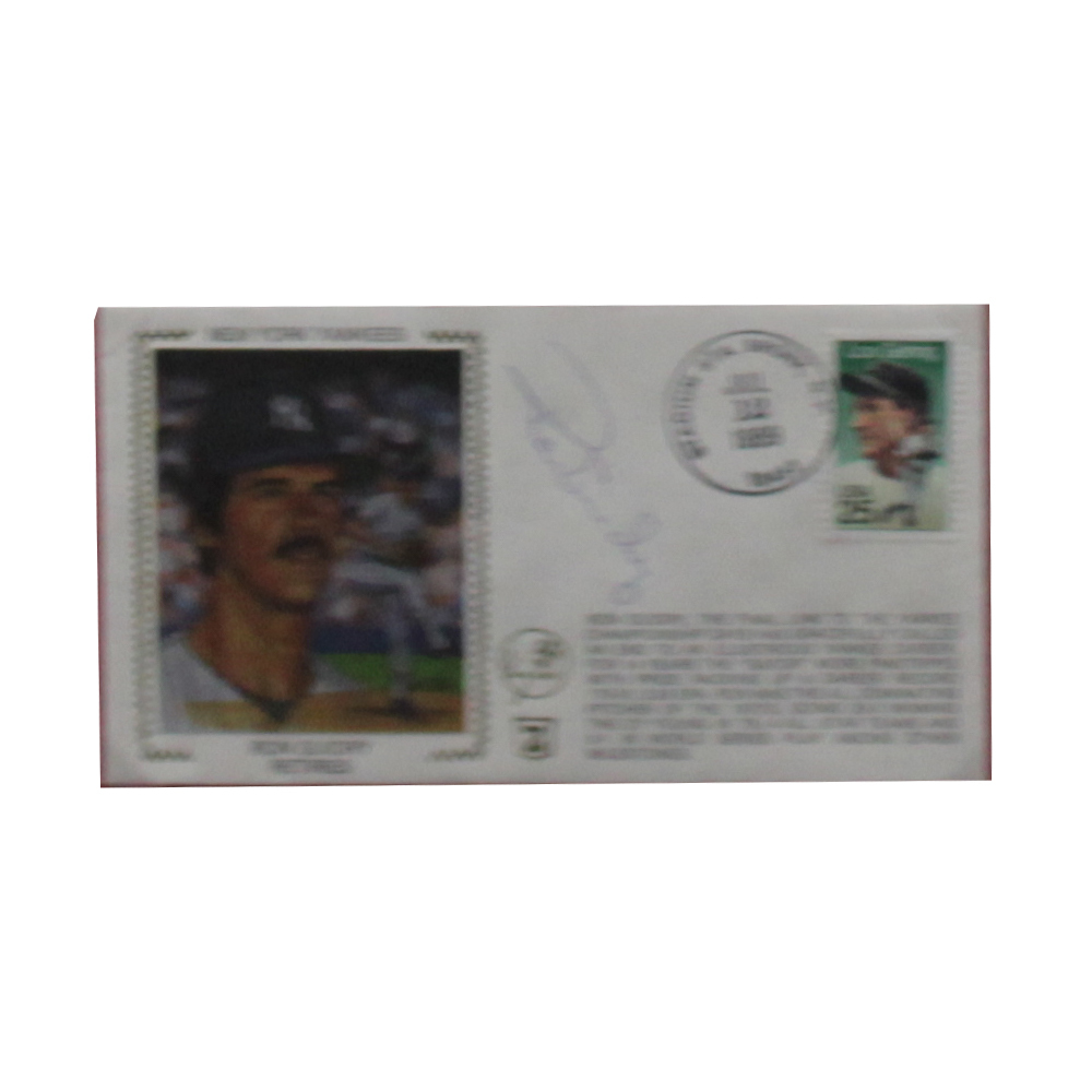 Ron Guidry Autographed Signed Framed First Day Cover - Certified Authentic Image a