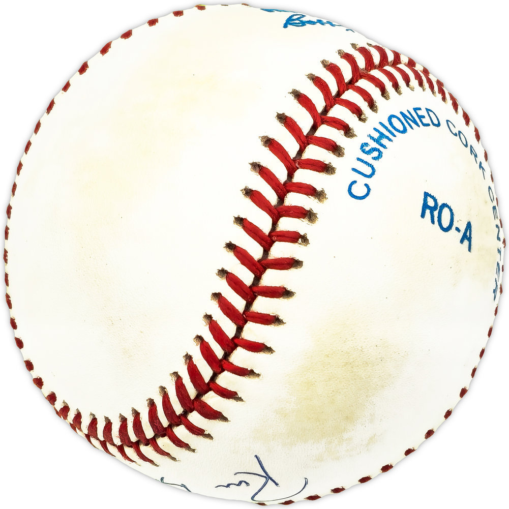 Ron Klimkowski Autographed Official Al Baseball New York Yankees #229851 Image a