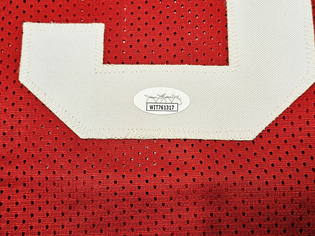 Houston Rockets Rudy Tomjanovich Autographed Red Jersey "2020 HOF" JSA Image a