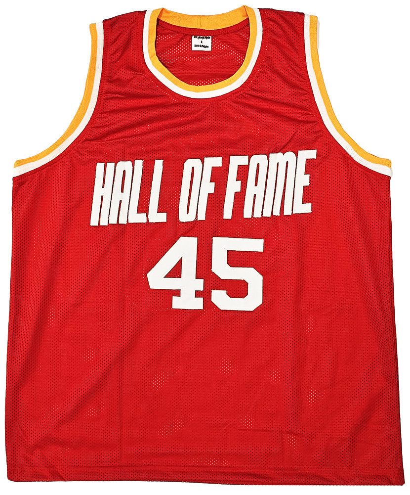 Houston Rockets Rudy Tomjanovich Autographed Red Jersey Tristar Holo #215752 Image a