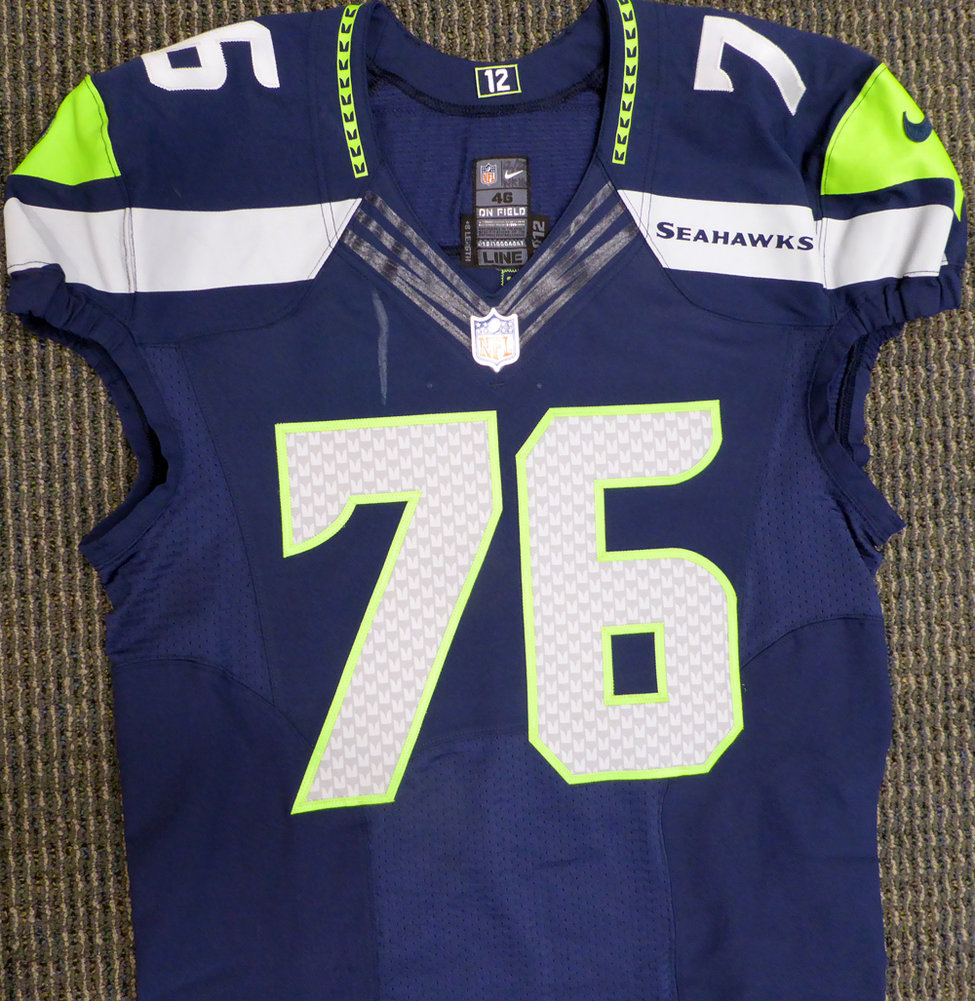 seattle seahawks official game jersey