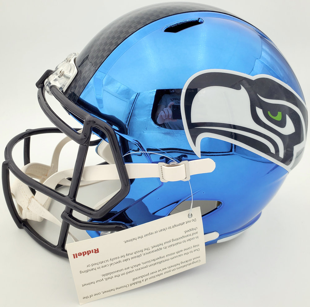 : Russell Wilson Autographed Seattle Seahawks Chrome