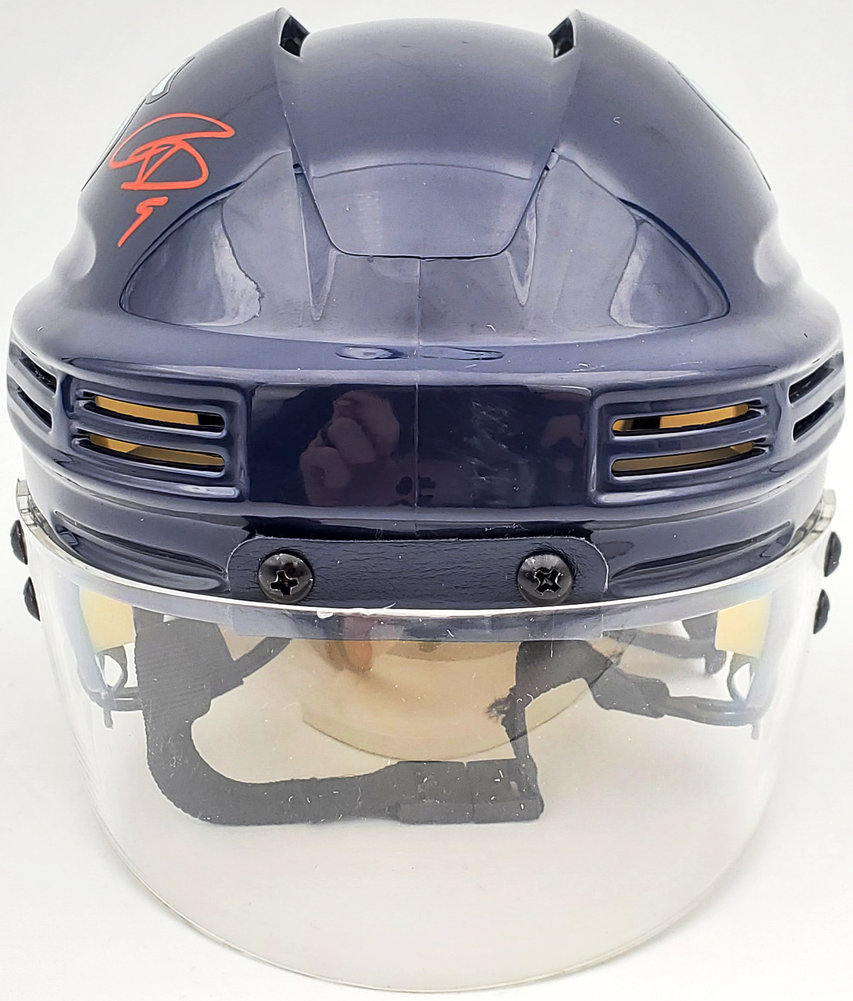 Ryan Donato Autographed Seattle Kraken Blue Mini Helmet Fanatics Holo #200878 Image a