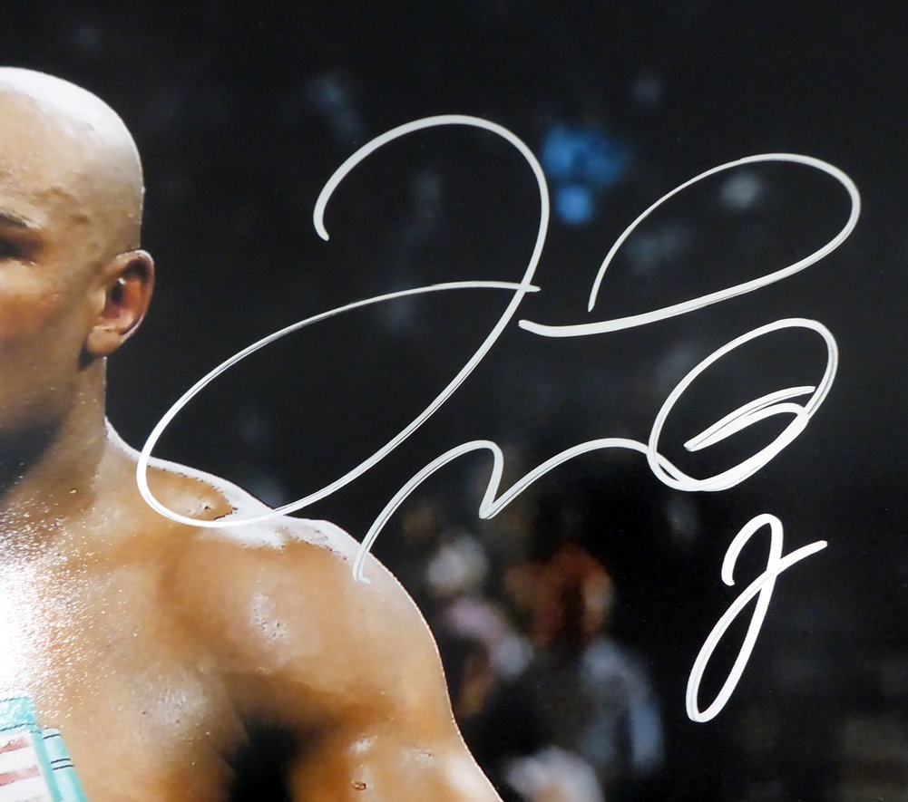 Floyd Mayweather Jr. Autographed 16X20 Photo Beckett Beckett Image a