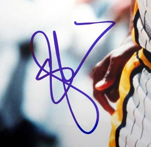 Sam Perkins Autographed 16X20 Photo Indiana Pacers PSA/DNA Image a