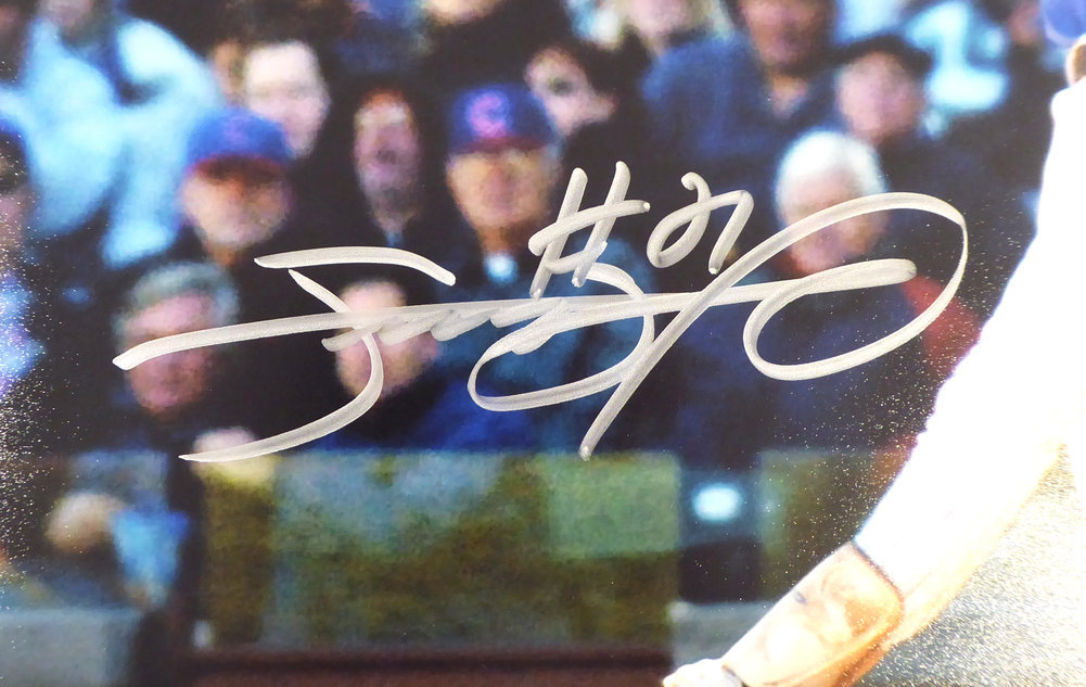 Sammy Sosa Autographed 11X14 Photo Chicago Cubs Beckett Beckett Image a