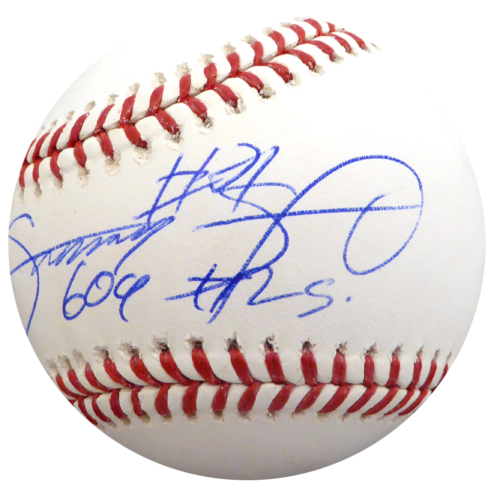 Official Baseball Weight Sammy Sosa Autographed Baseball