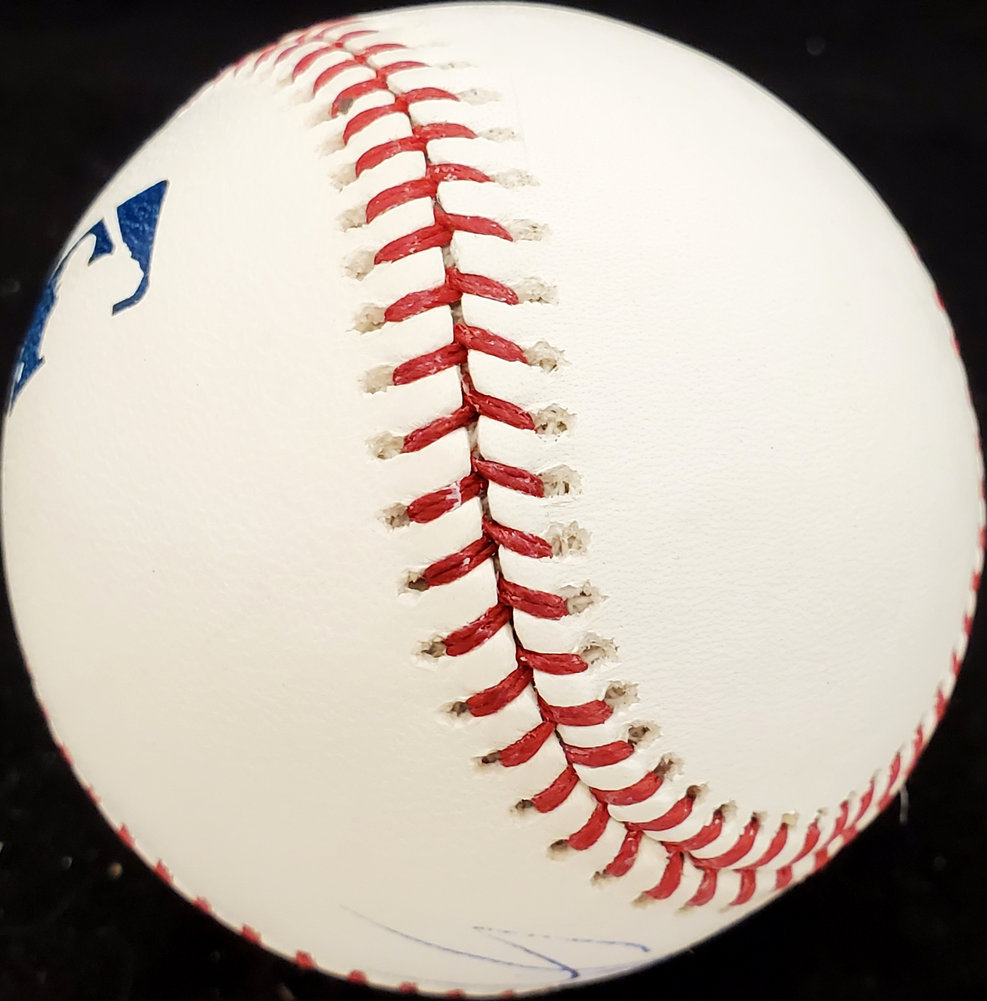 Sammy Sosa Autographed Official MLB Baseball Chicago Cubs "509 Hrs" Beckett Beckett Image a