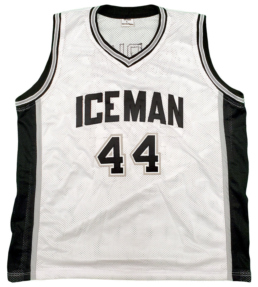 San Antonio Spurs George Gervin Autographed White Jersey JSA Image a