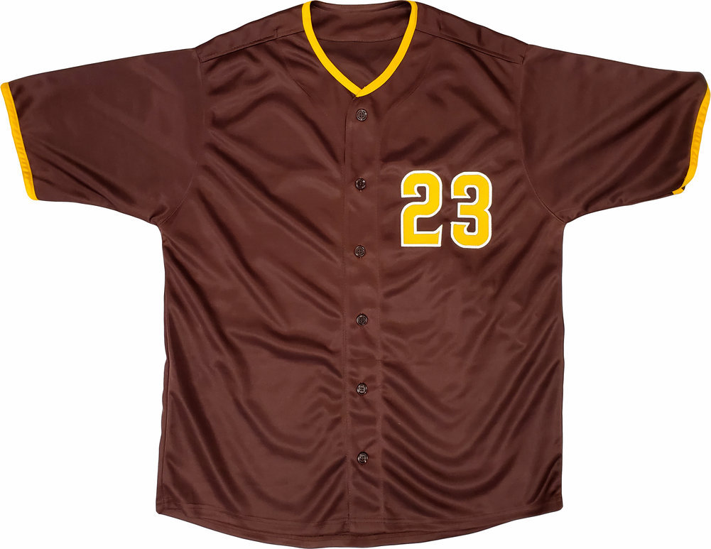 San Diego Padres Fernando Tatis Jr. Autographed Brown Jersey Beckett Beckett Image a