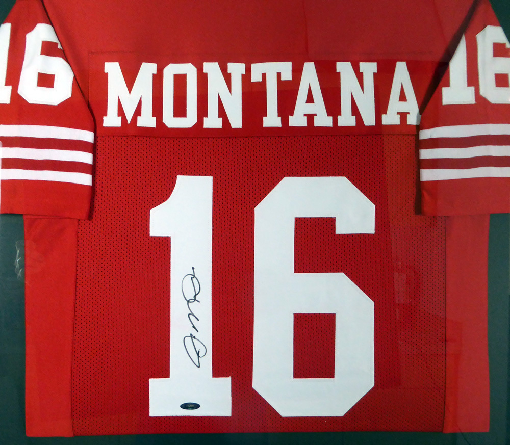 joe montana signed jersey
