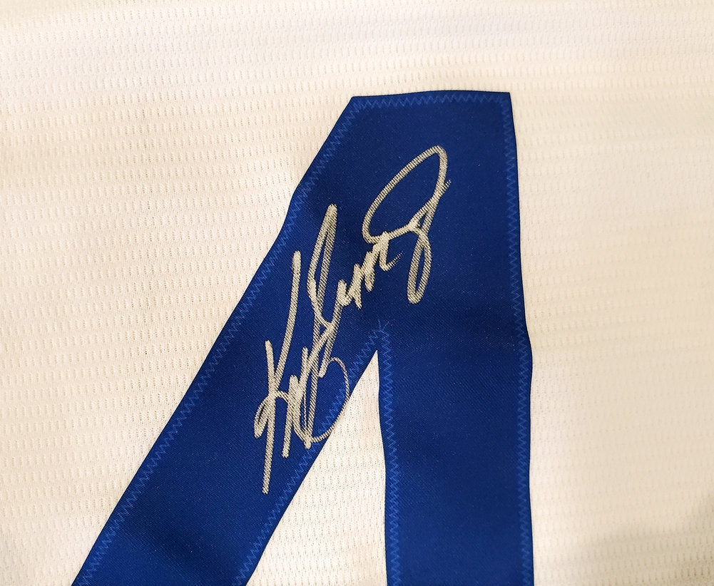 Ken Griffey Jr. Seattle Mariners Autographed Blue Nike Authentic Jersey