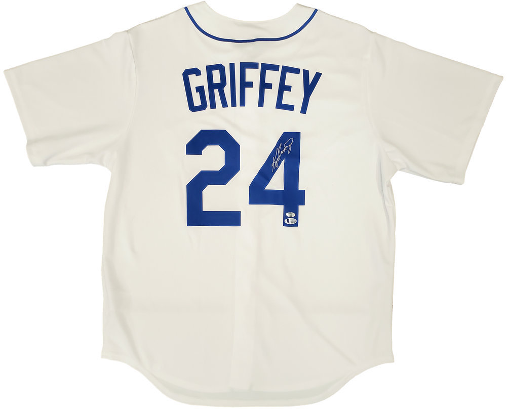 Ken Griffey Jr. Autographed Seattle Mariners Alternate Nike Jersey