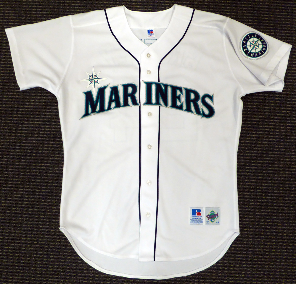 white mariners jersey