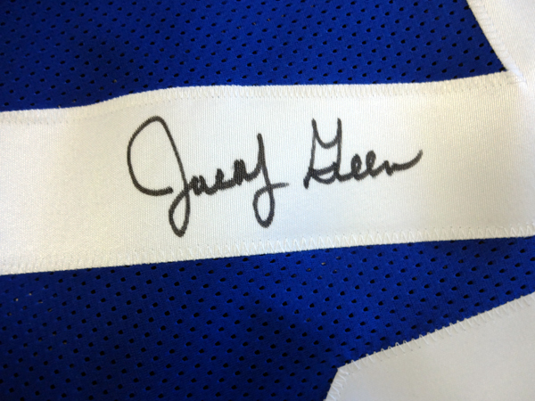 Jacob Green Autographed Signed Seattle Seahawks Blue Jersey Mcs Holo Image a