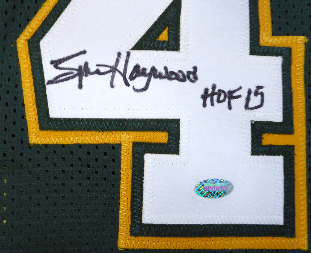 Seattle Sonics Spencer Haywood Autographed Green Jersey "HOF 15" Mcs Holo #104224 Image a