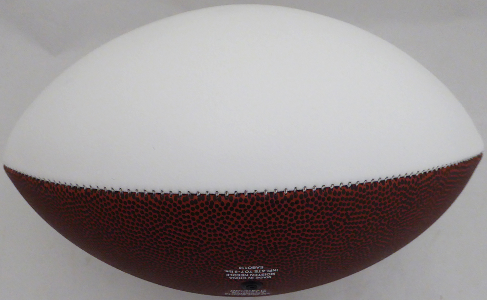 Shaquill Griffin Autographed Seattle Seahawks White Logo Football Mcs Holo #134391 Image a