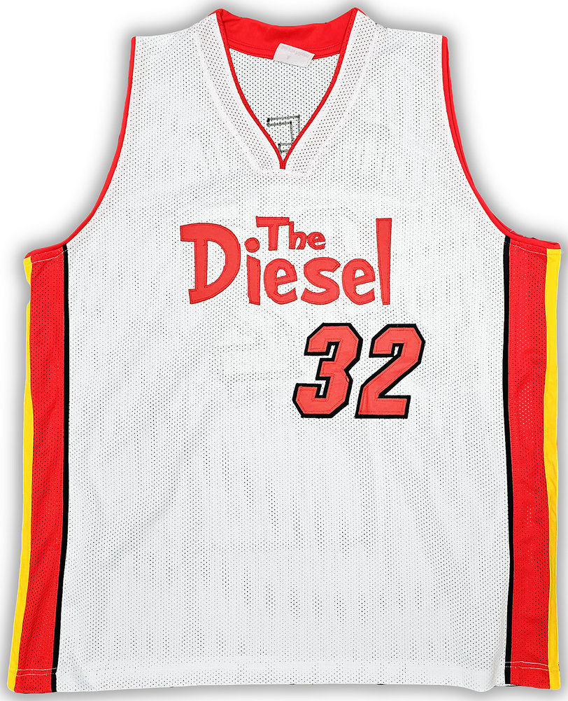 Miami Heat Shaquille Shaq O'neal Autographed White Jersey PSA/DNA Image a