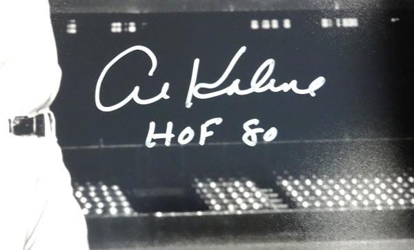 Al Kaline Autographed 16X20 Photo Detroit Tigers "HOF 80" PSA/DNA Image a