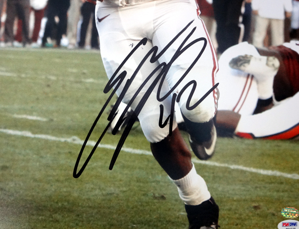 Eddie Lacy Autographed 16X20 Photo Alabama Crimson Tide PSA/DNA Image a