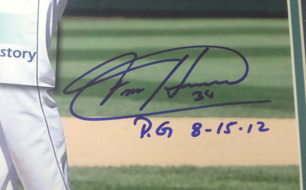 Felix Hernandez (Seattle Mariners) Autographed 16x20 Photo