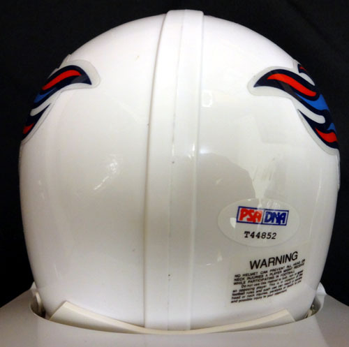 Jake Locker Autographed Signed Tennessee Titans Mini Helmet PSA/DNA Image a