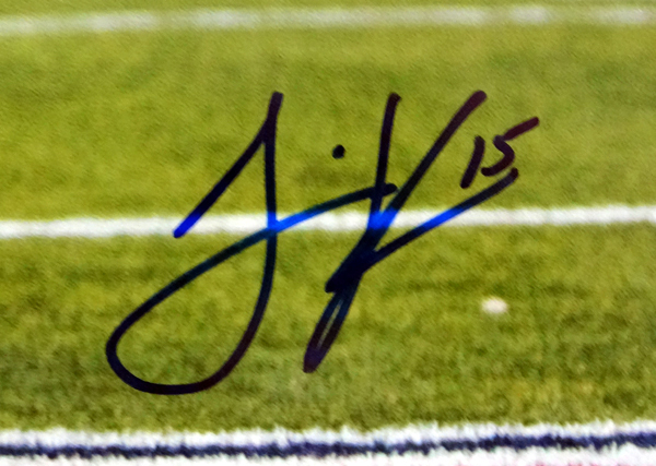 Jermaine Kearse Autographed 16X20 Photo Seattle Seahawks Mcs Holo #71573 Image a