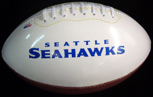 Kenny Easley Autographed White Logo Football Seattle Seahawks PSA/DNA Itp #28261 Image a
