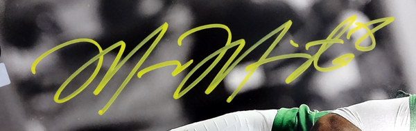 Marcus Mariota Autographed 16X20 Photo Oregon Ducks Mm Holo #89223 Image a